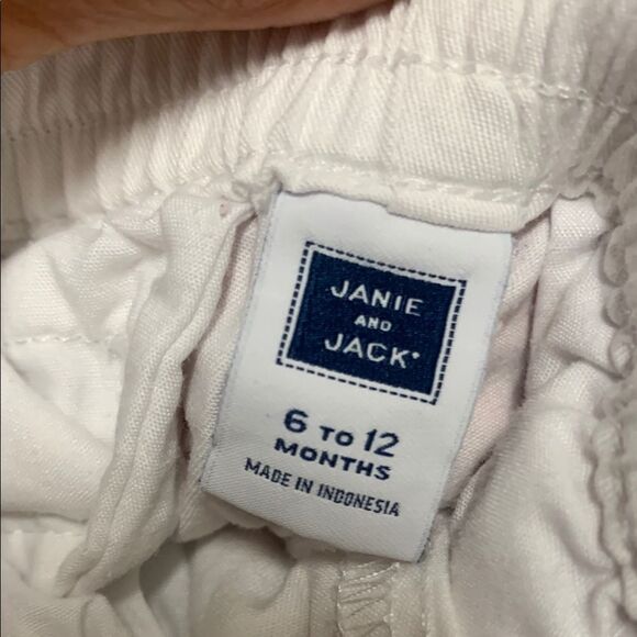 Kids Orange and White Button Shorts Set - Picture 8 of 8